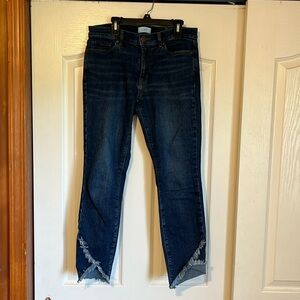 Medium-Wash Loft Skinny Jeans